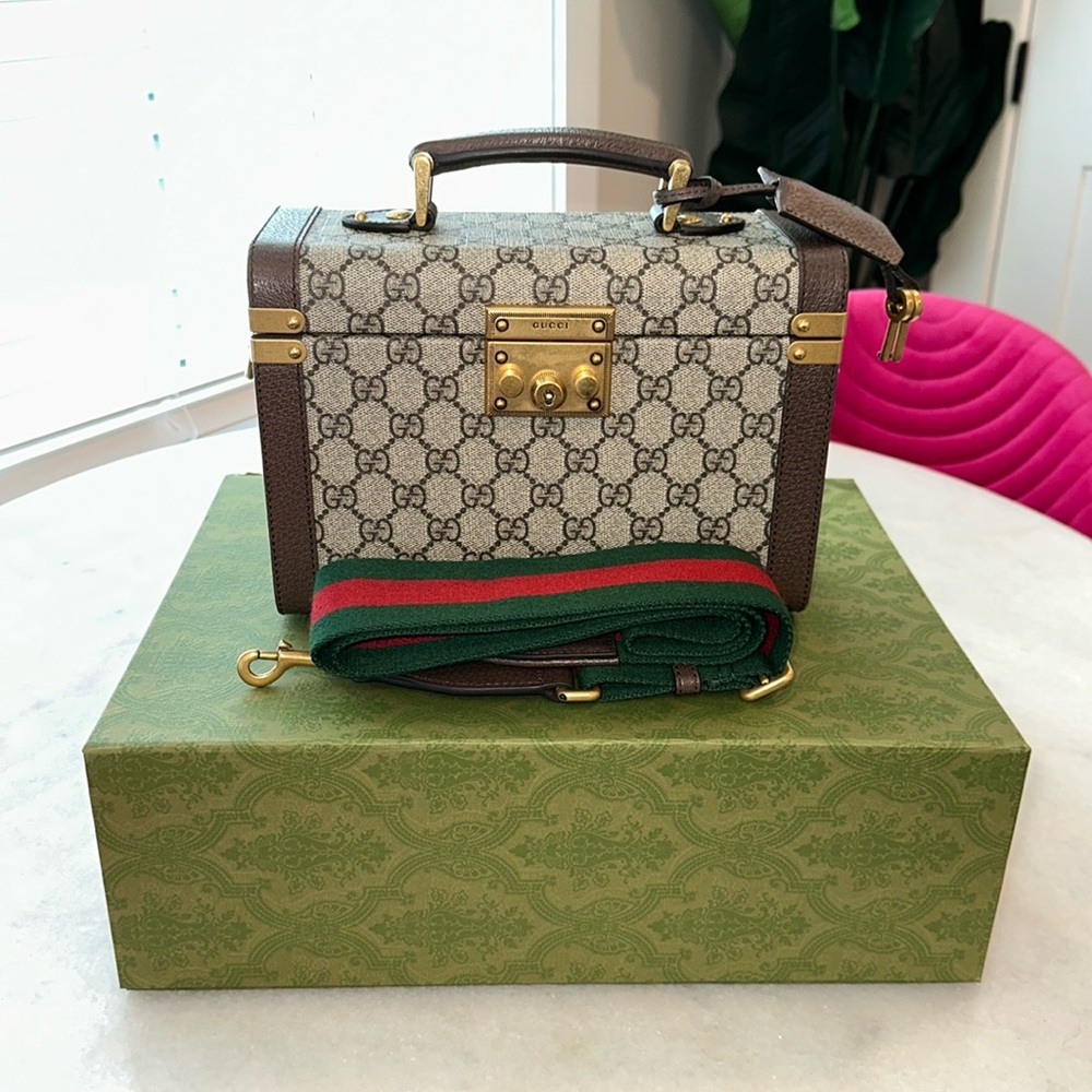 Gucci Beauty Case Handbag Crossbody